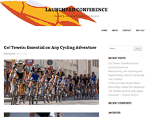 Tablet Screenshot of launchpadconference.com